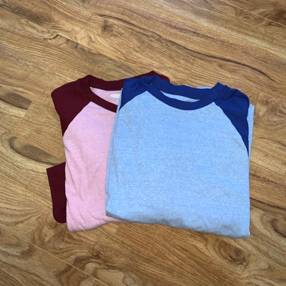 Old Navy Baseball Tee x2 - Picture 1 of 5